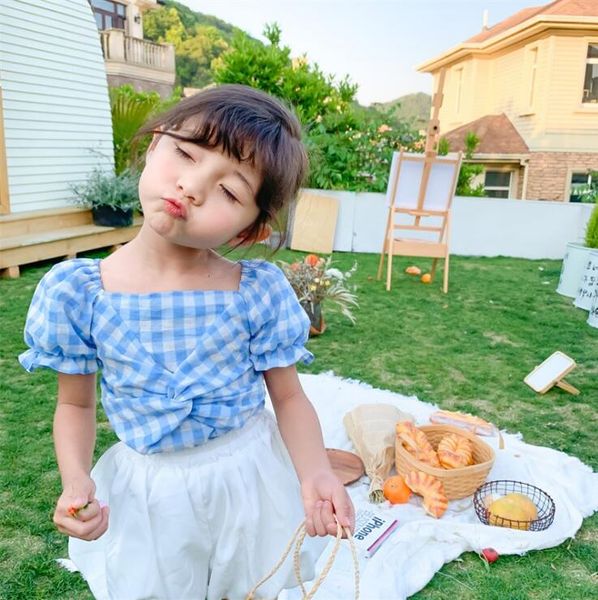 2020 new girls plaid bow shirt summer cotton fashion girls blouse 1-7 years hv286, White;black
2020 new girls plaid bow shirt summer cotton fashion girls blouse 1-7 years hv286, White;black