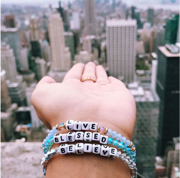 creative diy handmade string beaded letter bracelets alphabet crystal bead stretch bangle elastic friendship bracelet jewelry gift, Black
creative diy handmade string beaded letter bracelets alphabet crystal bead stretch bangle elastic friendship bracelet jewelry gift, Black