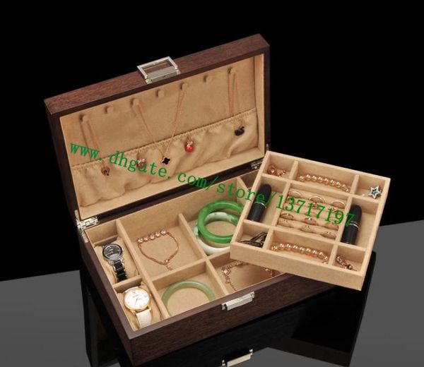 grade trunk case brown letters canvas coated leather designer hard wooden box m21205 lock key closure jewelry keeper