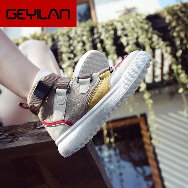 tenis feminino casual shoes women's spring autumn sneakers buckle strap high ladies fashion sneakers platform shoe footwear, Black
tenis feminino casual shoes women's spring autumn sneakers buckle strap high ladies fashion sneakers platform shoe footwear, Black