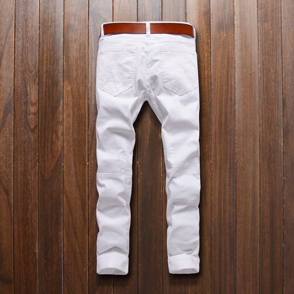 men's hole knee multi-zipper cut elastic leisure pants selling fashion pants jeans ing, Blue
men's hole knee multi-zipper cut elastic leisure pants selling fashion pants jeans ing, Blue
