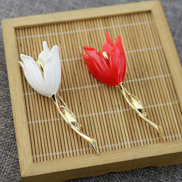 popular tulip brooch white red women's vintage flower brooch custom alloy decorations 2pcs/lot, Gray
popular tulip brooch white red women's vintage flower brooch custom alloy decorations 2pcs/lot, Gray
