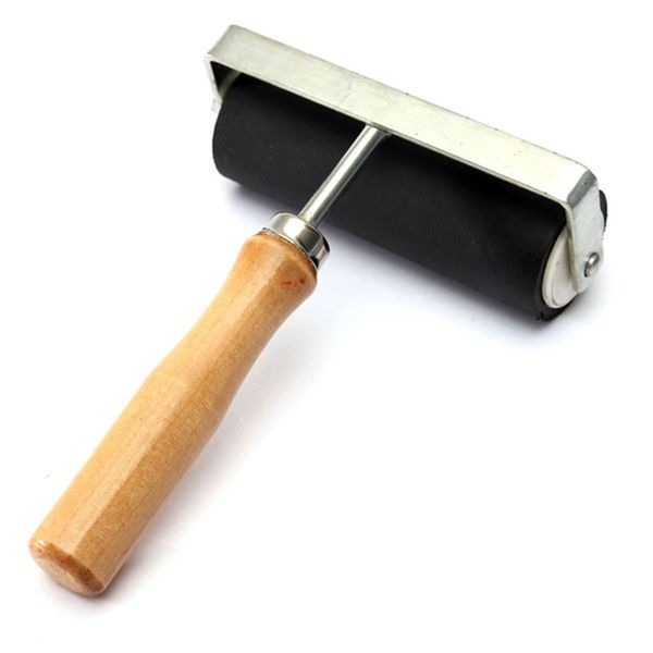1pc 10cm heavy duty hard rubber roller printing ink lino artists art craft paint decorating tool paint tool sets
1pc 10cm heavy duty hard rubber roller printing ink lino artists art craft paint decorating tool paint tool sets