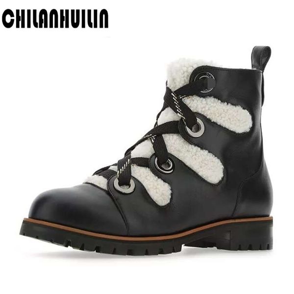 brand shoes winter snow boots woman winter thick heel plush lady casual shoes woman black real leather fur ankle boots platform
brand shoes winter snow boots woman winter thick heel plush lady casual shoes woman black real leather fur ankle boots platform