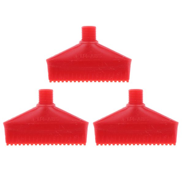 3pcs 1/4 blowing jet nozzle air jet nozzle with good resistance fan nozzle for spraying, dust prevention, 70mm, red
3pcs 1/4 blowing jet nozzle air jet nozzle with good resistance fan nozzle for spraying, dust prevention, 70mm, red