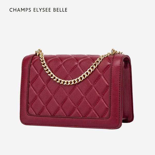 2020 new graceful rhombus chain women's bag lady's square handbags