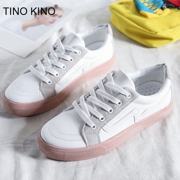tino kino new spring women flats canvas lace up vulcanized shoes women causal comfortable sneakers ladies platform female, Black
tino kino new spring women flats canvas lace up vulcanized shoes women causal comfortable sneakers ladies platform female, Black
