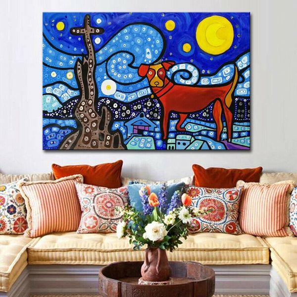 52-0039# framed & unframe mintura the stars and animal doghome decor handpainted &hd print oil painting on canvas wall art canvas pictures
52-0039# framed & unframe mintura the stars and animal doghome decor handpainted &hd print oil painting on canvas wall art canvas pictures