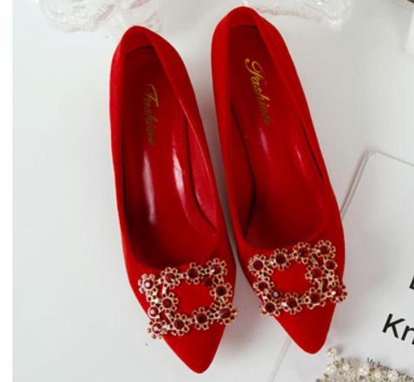 women's shoes in spring and autumn middle coarse heel pointed end suede @226, Black
women's shoes in spring and autumn middle coarse heel pointed end suede @226, Black