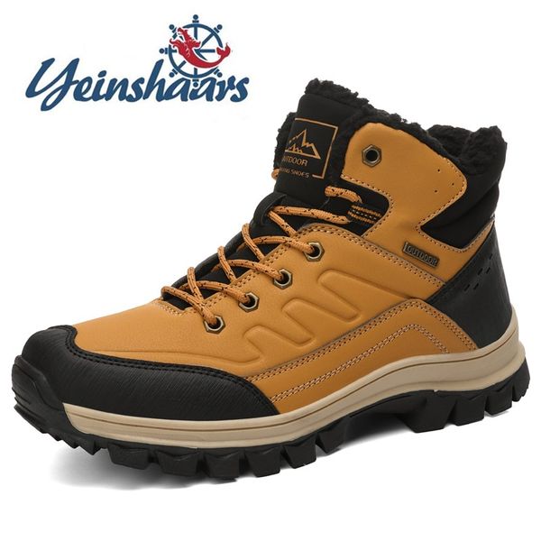 fashion men casual leather boots winter warm snow boots anti-skid sneakers outdoor safety men zapatos de hombre, Black
fashion men casual leather boots winter warm snow boots anti-skid sneakers outdoor safety men zapatos de hombre, Black