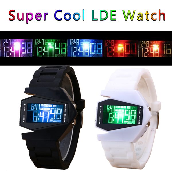 fashion creative cool trend colorful luminous men and women silicone multifunctional electronic watch couple watch holiday gift, Slivery;brown
fashion creative cool trend colorful luminous men and women silicone multifunctional electronic watch couple watch holiday gift, Slivery;brown