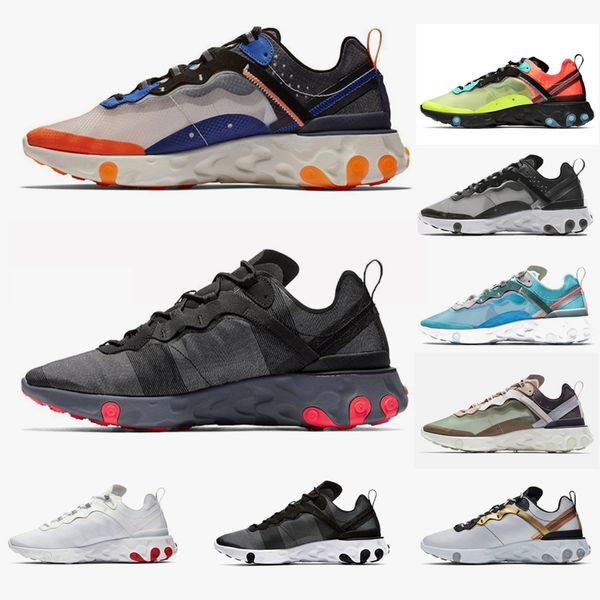 2019 react element 87 55 running shoes triple white black royal tint desert sand hyper fusion men trainers women sports sneaker size 36-45, White;red
2019 react element 87 55 running shoes triple white black royal tint desert sand hyper fusion men trainers women sports sneaker size 36-45, White;red