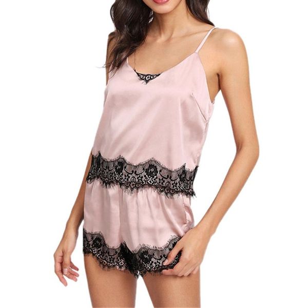 2pc pyjama femme lingerie womens pajamas babydoll nightdress nightgown sleepwear underwear set pijamas de mujer#z20, Blue;gray
2pc pyjama femme lingerie womens pajamas babydoll nightdress nightgown sleepwear underwear set pijamas de mujer#z20, Blue;gray