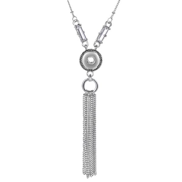 80cm sweater chain vocheng ginger snap jewelry tassel necklace pendant for small 12mm snap charms nn-632, Silver
80cm sweater chain vocheng ginger snap jewelry tassel necklace pendant for small 12mm snap charms nn-632, Silver