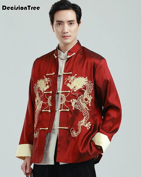 2019 chinese traditional long sleeve cotton tang suit wu shu tai shaolin wing chun shirt costumes martial, Red 
2019 chinese traditional long sleeve cotton tang suit wu shu tai shaolin wing chun shirt costumes martial, Red
