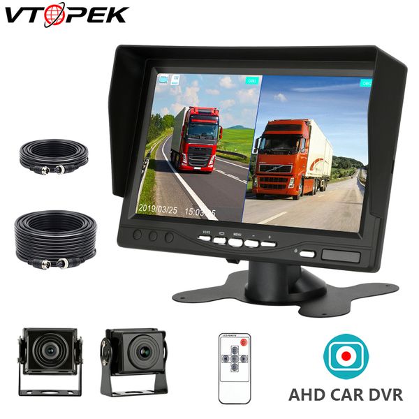 vk 7icnh high definition two split ahd car monitor ips screen 2ch recording night vision sun visor for truck bus 1280*720
vk 7icnh high definition two split ahd car monitor ips screen 2ch recording night vision sun visor for truck bus 1280*720