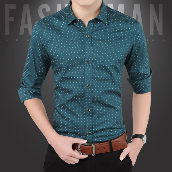 men's casual shirt slim fit men's casual button down shirt long sleeve formal dress shirts men male clothing camisa spr, White;black
men's casual shirt slim fit men's casual button down shirt long sleeve formal dress shirts men male clothing camisa spr, White;black
