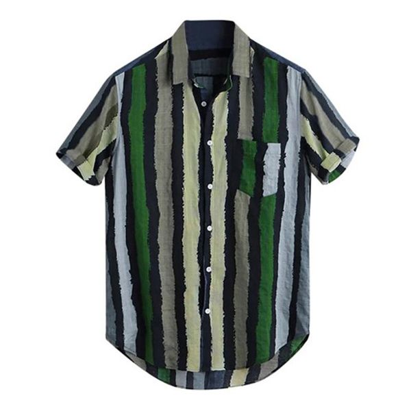 men's shirts hawaiian striped shirt summer beach party short sleeve buttons turn-down collar casual shirt male, White;black
men's shirts hawaiian striped shirt summer beach party short sleeve buttons turn-down collar casual shirt male, White;black