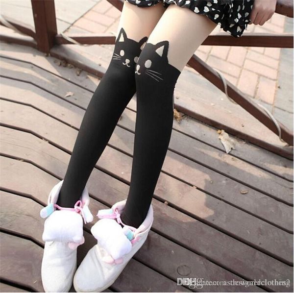 knee animal print ladies tights fashion female clothing cartoon cat womens socks skinny over, Black;white
knee animal print ladies tights fashion female clothing cartoon cat womens socks skinny over, Black;white