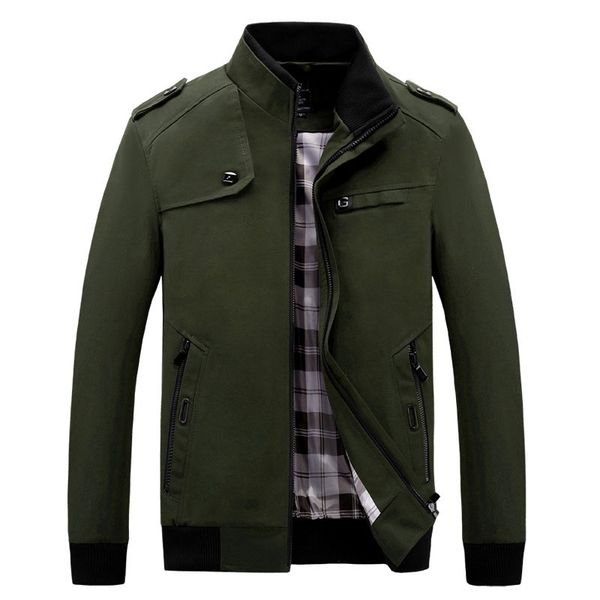 men's jackets 2021 mens spring autumn casual coats solid color sportswear stand collar slim male bomber 4xl, Black;brown
men's jackets 2021 mens spring autumn casual coats solid color sportswear stand collar slim male bomber 4xl, Black;brown