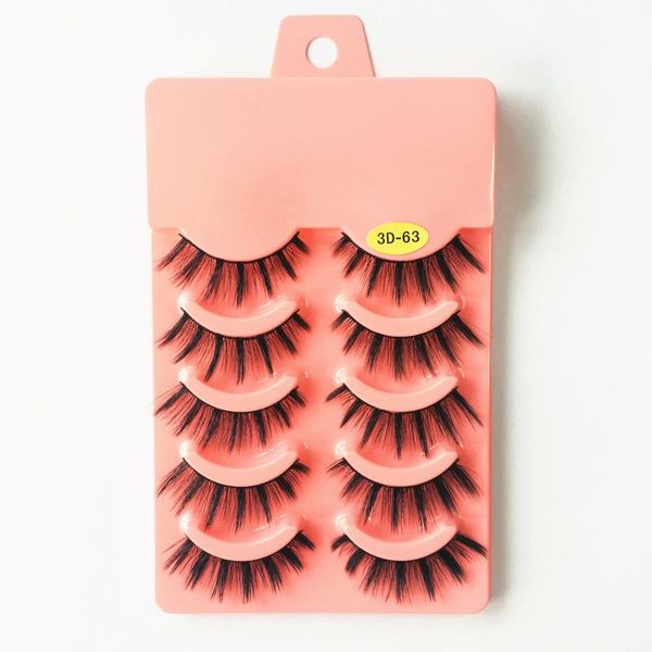 false eyelashes 5 pairs natural long 100% handmade faux women makeup for daily beauty tools crisscross lashes
false eyelashes 5 pairs natural long 100% handmade faux women makeup for daily beauty tools crisscross lashes