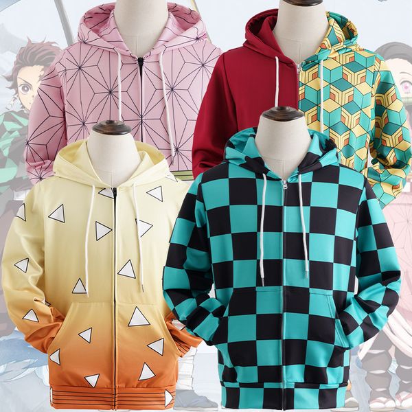 kimetsu no yaiba cosplay demon slayer costume tanjirou hoodie nezuko hooded sweatshirt giyuu hoodies zipper jacket kids, Black
kimetsu no yaiba cosplay demon slayer costume tanjirou hoodie nezuko hooded sweatshirt giyuu hoodies zipper jacket kids, Black