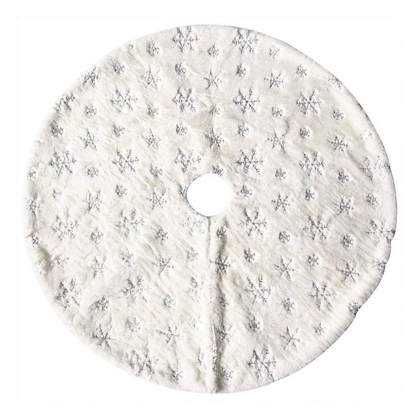 solid ornament practical holiday festival christmas tree skirt atmosphere cover embroidery round party stylish home decoration
solid ornament practical holiday festival christmas tree skirt atmosphere cover embroidery round party stylish home decoration