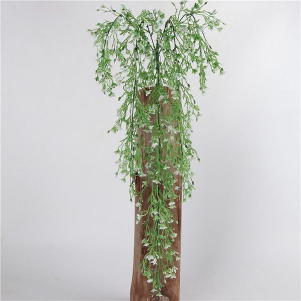 79cm 5 forks artificial flowers rattan plant simulation plastic vine fake flower wall hanging vines wedding home garden decor
79cm 5 forks artificial flowers rattan plant simulation plastic vine fake flower wall hanging vines wedding home garden decor