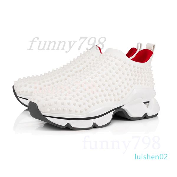 mens and women shoes red bottom sneakers party personality high sole leather high studded spikes designer shoes sneakers l02, Black
mens and women shoes red bottom sneakers party personality high sole leather high studded spikes designer shoes sneakers l02, Black