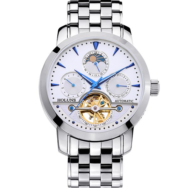 mens steel stainless clock mechanical mechanical watches watches water luxury male manual watches resistant skeleton automatic iuspc, Slivery;brown
mens steel stainless clock mechanical mechanical watches watches water luxury male manual watches resistant skeleton automatic iuspc, Slivery;brown