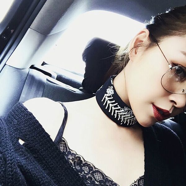 ur korean style recommend great ride south korea printed silk scarves choker necklace necklace, Black
ur korean style recommend great ride south korea printed silk scarves choker necklace necklace, Black