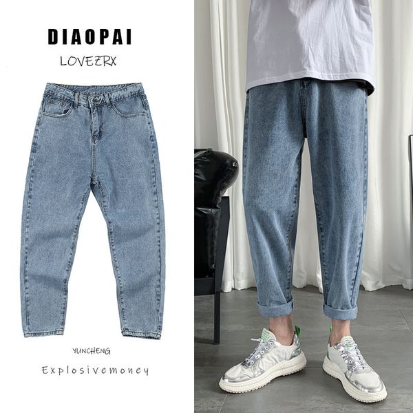 men's jeans summer thin fashion washed retro casual blue pants men streetwear loose hip-hop denim trousers mens s-2xl
men's jeans summer thin fashion washed retro casual blue pants men streetwear loose hip-hop denim trousers mens s-2xl