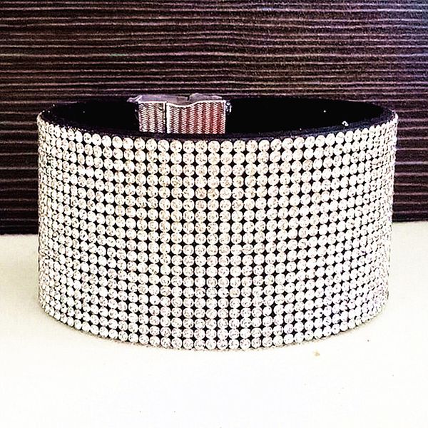 fashion full rhinestone crystal leather bracelets bangles women trendy wide charm bracelet friendship gift jewelry 2019 girls, Black
fashion full rhinestone crystal leather bracelets bangles women trendy wide charm bracelet friendship gift jewelry 2019 girls, Black