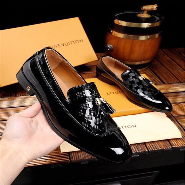 20ss 37~45 plus size mens slip on loafer shoes metallic sequins pointed toe dress leather shoes luxury wedding party formal shoe blue, Black
20ss 37~45 plus size mens slip on loafer shoes metallic sequins pointed toe dress leather shoes luxury wedding party formal shoe blue, Black