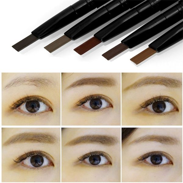 double head eyebrow pencil rotation waterproof sweatproof long lasting easy to wear with brush beauty eye makeup cosmetic tool
double head eyebrow pencil rotation waterproof sweatproof long lasting easy to wear with brush beauty eye makeup cosmetic tool