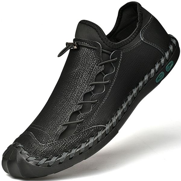 new comfortable men casual shoes loafers men shoes quality split leather man flats moccasins shoe plus size, Black
new comfortable men casual shoes loafers men shoes quality split leather man flats moccasins shoe plus size, Black