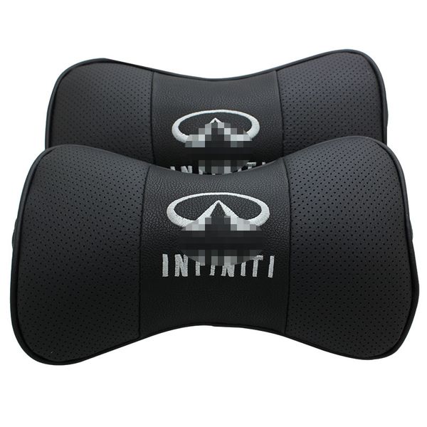 2pcs car headrest pillow black leather look seat neck rest cushion for infiniti
2pcs car headrest pillow black leather look seat neck rest cushion for infiniti