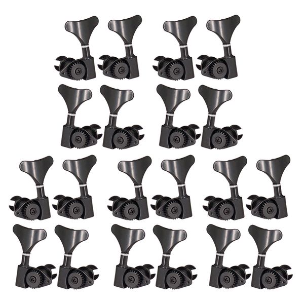10+10 sealed bass tuners tuning peg keys 10r10l machine heads for bass guitar, black, solid
10+10 sealed bass tuners tuning peg keys 10r10l machine heads for bass guitar, black, solid