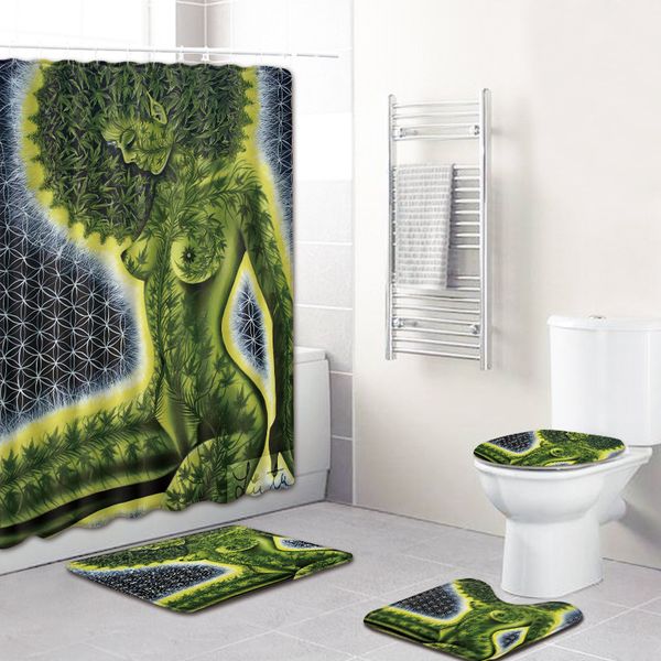 shower curtains trendy african women 3d print bathroom carpet 180*180cm curtain 4 piece set non-slip floor mat/rugs toilet cover bath pad
shower curtains trendy african women 3d print bathroom carpet 180*180cm curtain 4 piece set non-slip floor mat/rugs toilet cover bath pad