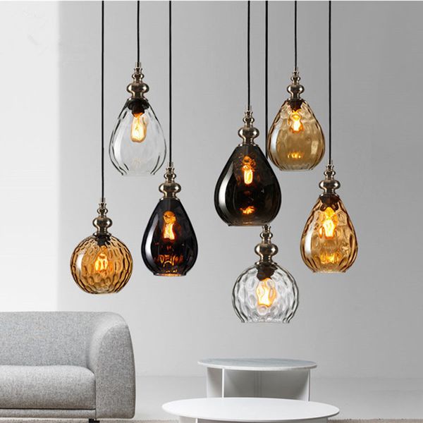 vintage glass pendant lights nordic loft led pendant lamp coffee droplight dinning room decor hanging lamp suspension luminaire
vintage glass pendant lights nordic loft led pendant lamp coffee droplight dinning room decor hanging lamp suspension luminaire
