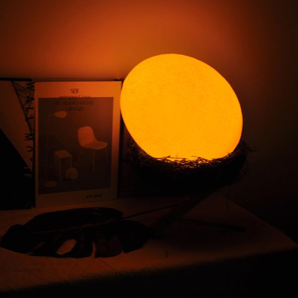 bird's nest night light led colorful color changing lamp usb charging remote control bird egg lamp atmosphere decoration table lamp
bird's nest night light led colorful color changing lamp usb charging remote control bird egg lamp atmosphere decoration table lamp