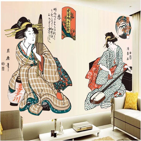 custom hand-painted ukiyo-e ladies figure p wallpapers japanese restaurant mural sushi store industrial decor wall paper 3d
custom hand-painted ukiyo-e ladies figure p wallpapers japanese restaurant mural sushi store industrial decor wall paper 3d