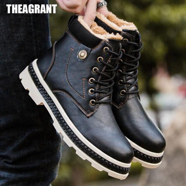 theagrant 2020 winter boots men shoes warm fur plush snow boots fashion pu leather lace up sneakers footwear mens shoes mbs2018, Black
theagrant 2020 winter boots men shoes warm fur plush snow boots fashion pu leather lace up sneakers footwear mens shoes mbs2018, Black
