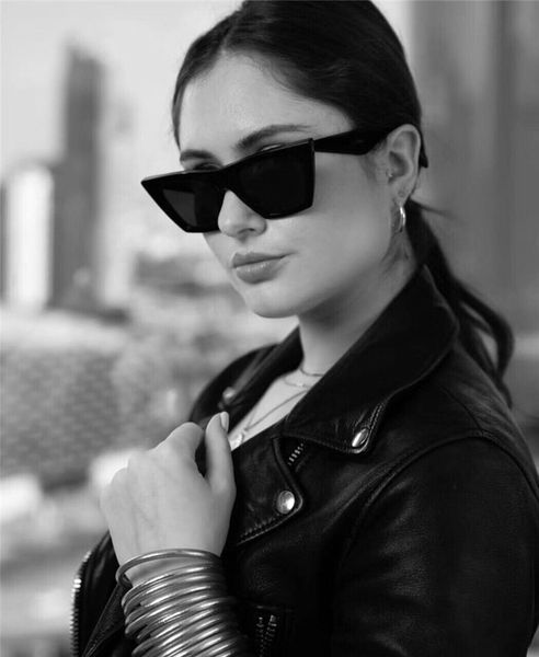 new eyewear wholesale cat sunglasses generous small design with simple 41468 style uv400 protection frame fashion quality eye case ioew, White;black
new eyewear wholesale cat sunglasses generous small design with simple 41468 style uv400 protection frame fashion quality eye case ioew, White;black