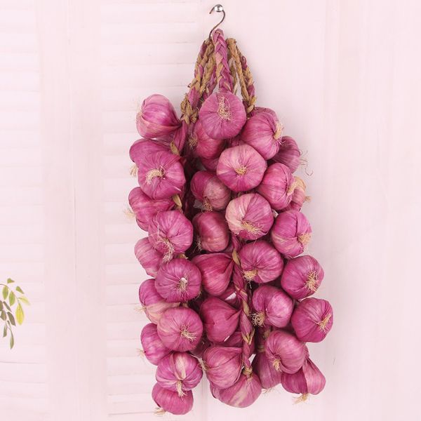5piece artificial hanging garlic bunch realistic garlic kitchen decor creamy/ purple
5piece artificial hanging garlic bunch realistic garlic kitchen decor creamy/ purple