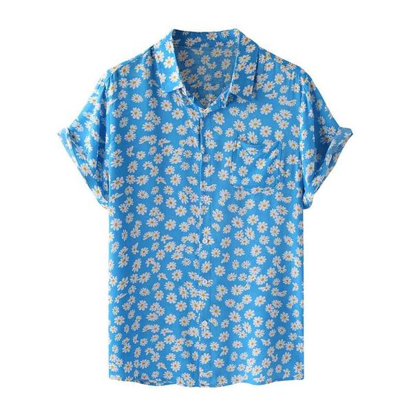 summer hawaiian shirts for men chrysanthemum printed blue japanese style short sleeve casual shirts men streetwear camisas, White;black
summer hawaiian shirts for men chrysanthemum printed blue japanese style short sleeve casual shirts men streetwear camisas, White;black