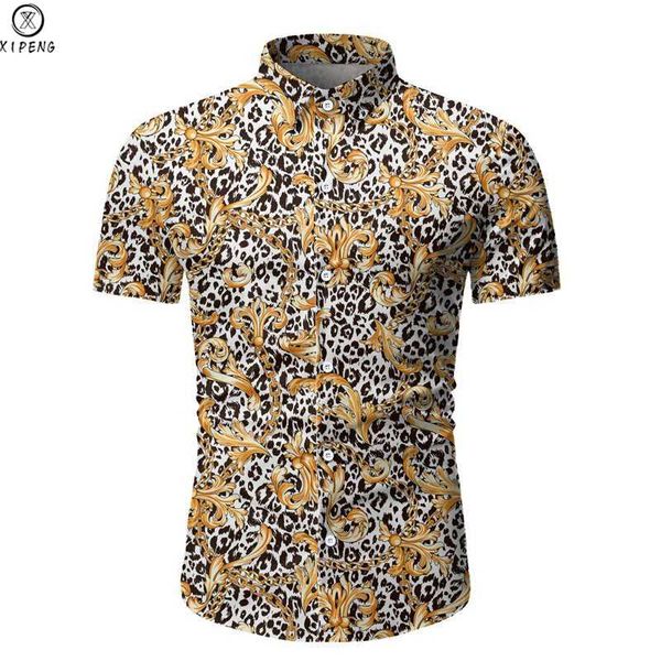 luxury golden chain print baroque brand shirt men dress harajuku style slim hip hop short sleeve hawaiian shirts plus size 3xl, White;black
luxury golden chain print baroque brand shirt men dress harajuku style slim hip hop short sleeve hawaiian shirts plus size 3xl, White;black