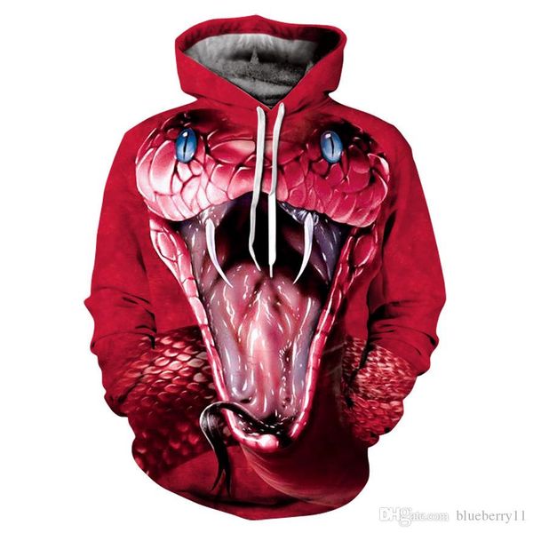 nature animals hoodies 3d pullover long sleeve tracksuits cool snake printed hooded sweatshirts plus size s-4xl, Black
nature animals hoodies 3d pullover long sleeve tracksuits cool snake printed hooded sweatshirts plus size s-4xl, Black
