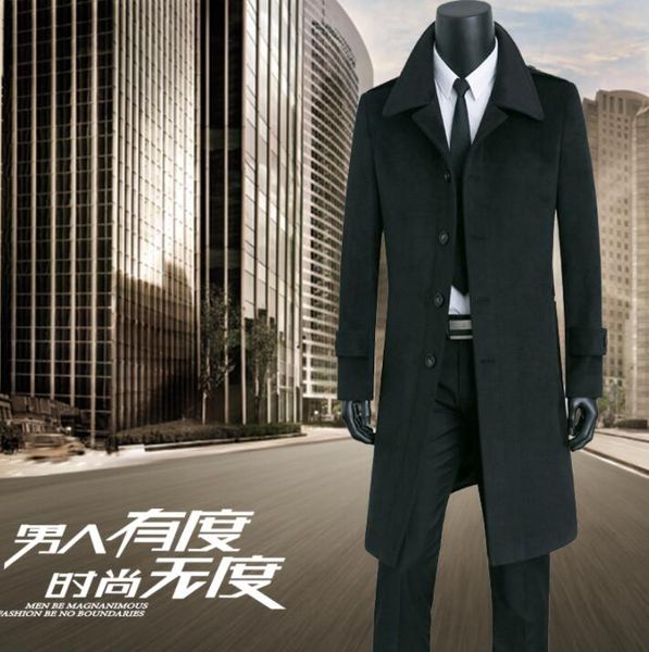 black thicken casual woolen coat men single-breasted trench coats long sleeves overcoat mens cashmere coat casaco england 9xl
black thicken casual woolen coat men single-breasted trench coats long sleeves overcoat mens cashmere coat casaco england 9xl