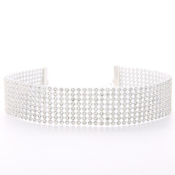 choker necklace collares elegant wide rhinestone chocker statement jewelry pave crystal rhinestones choker necklace, Golden;silver
choker necklace collares elegant wide rhinestone chocker statement jewelry pave crystal rhinestones choker necklace, Golden;silver
